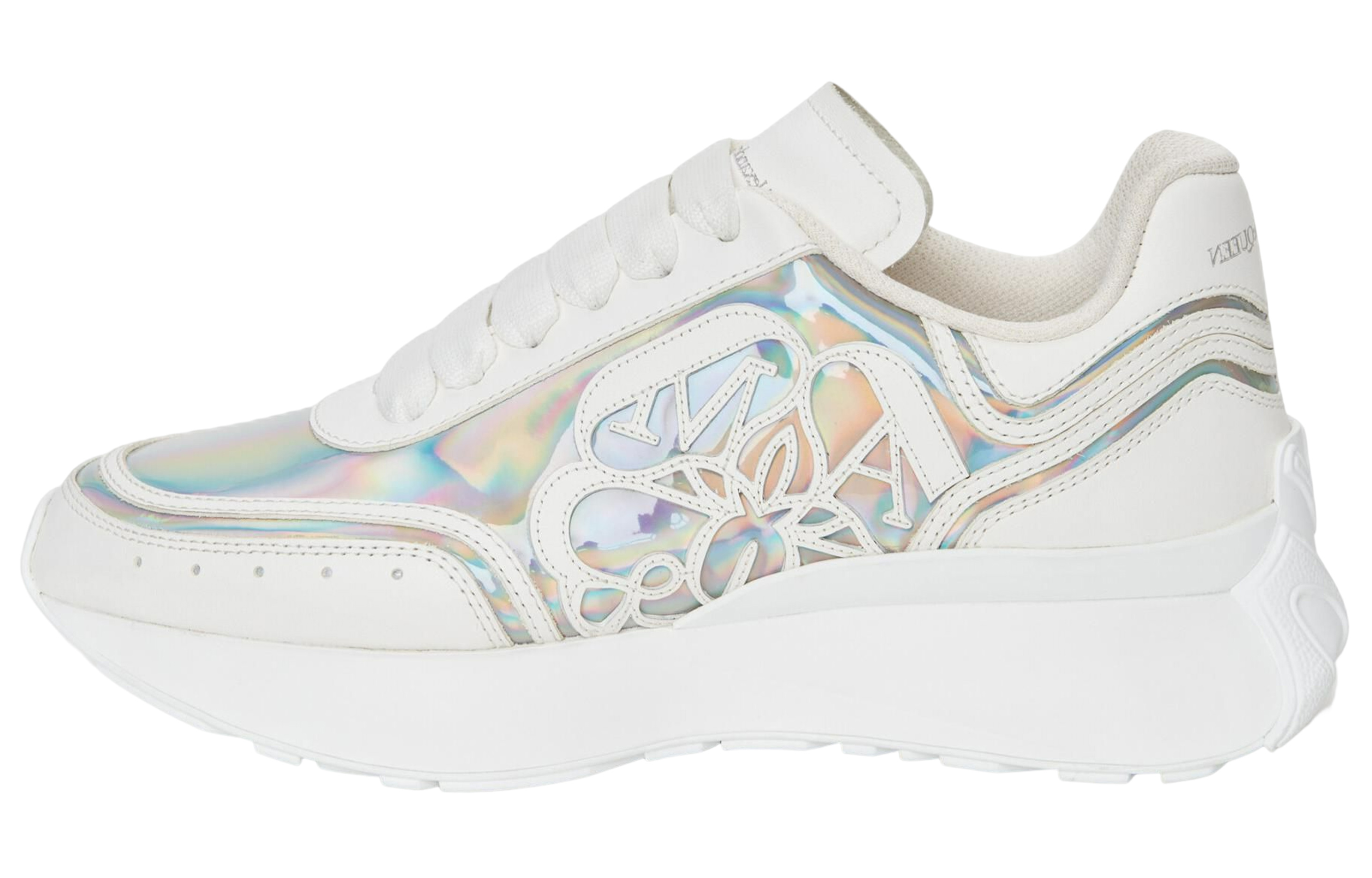 (Women) Alexander McQueen Sprint Runner 'White Multi' 742738W4K538113