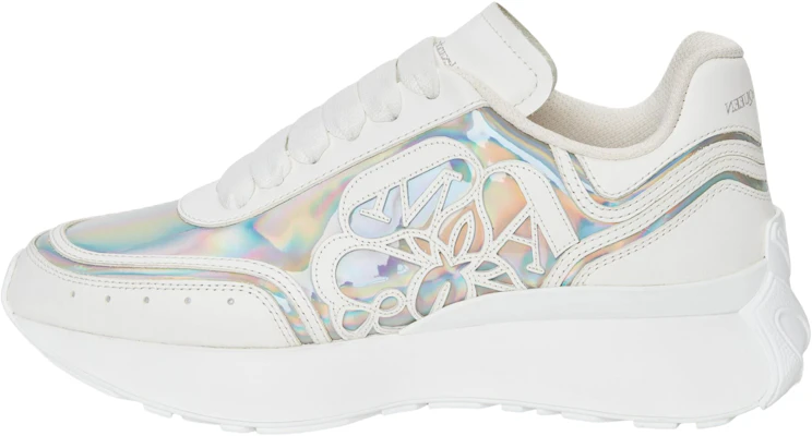 (Women) Alexander McQueen Sprint Runner 'White Multi' 742738W4K538113 Buy (Women) Alexander McQueen Sprint Runner 'White Multi' 742738W4K538113