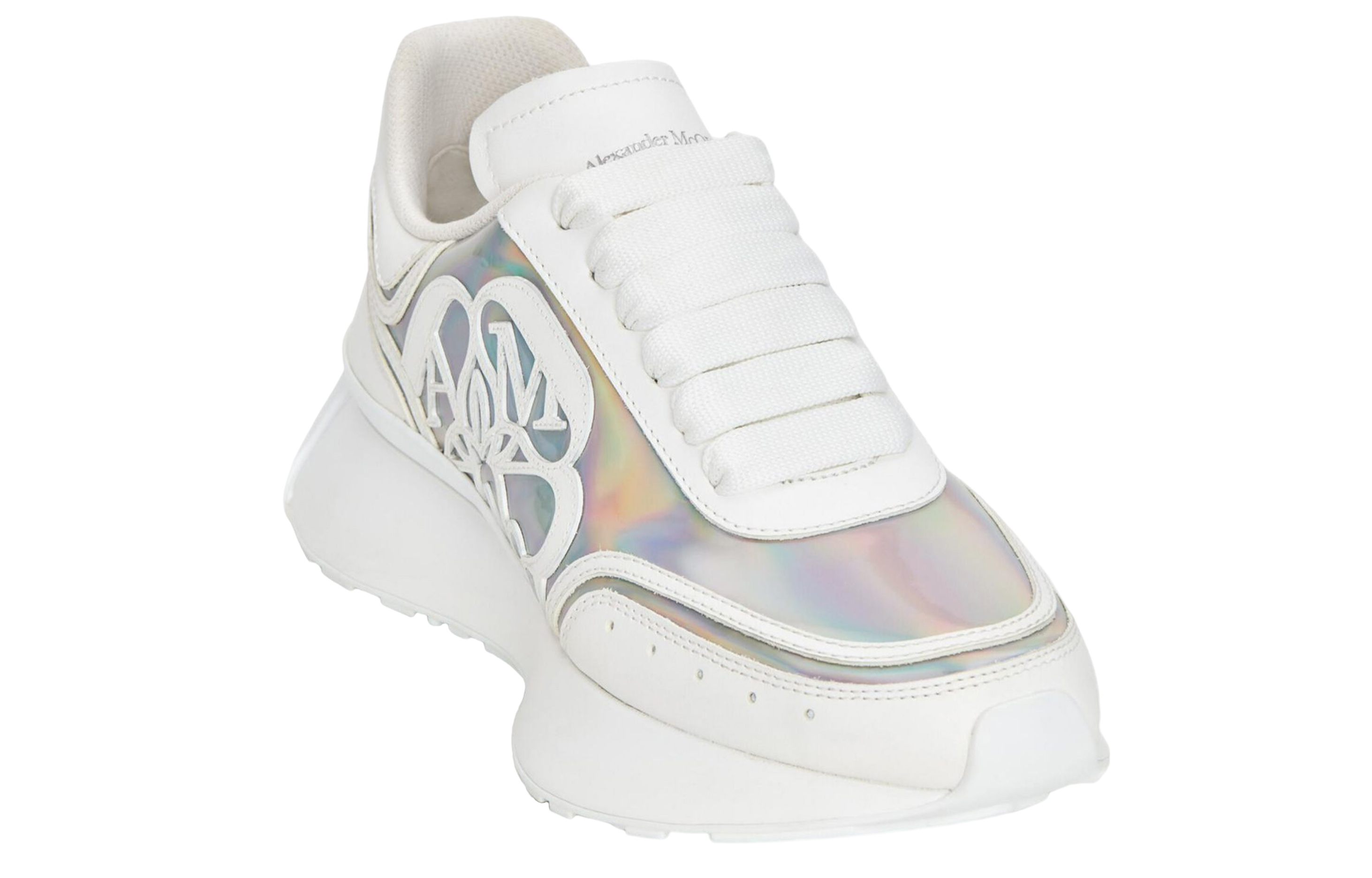 Lookbook (Women) Alexander McQueen Sprint Runner 'White Multi' 742738W4K538113