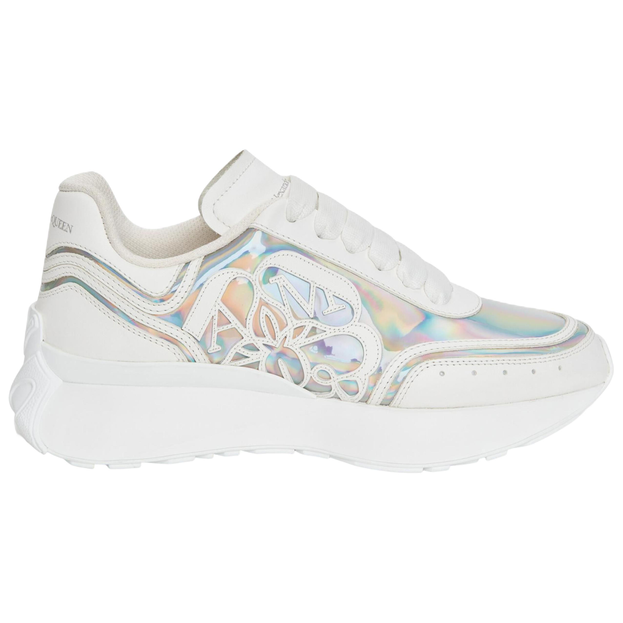 Details for (Women) Alexander McQueen Sprint Runner 'White Multi' 742738W4K538113