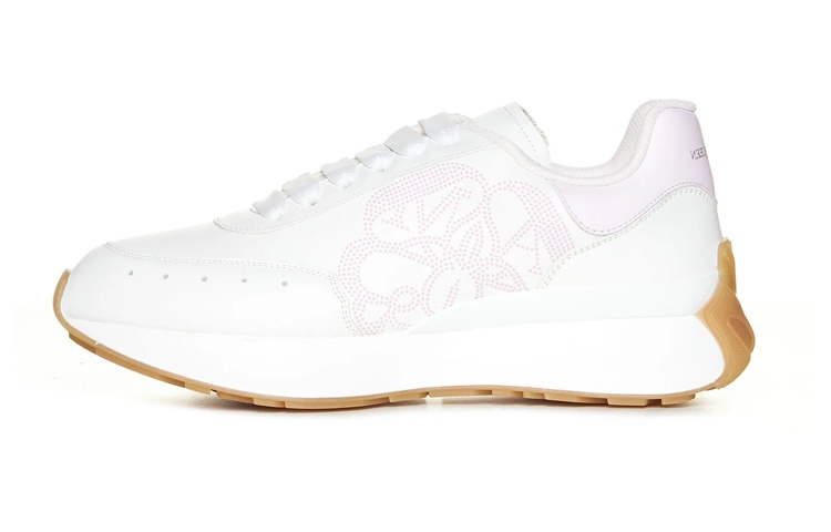 (Women) Alexander McQueen Sprint Runner 'White Pink' 755637WIDN98855