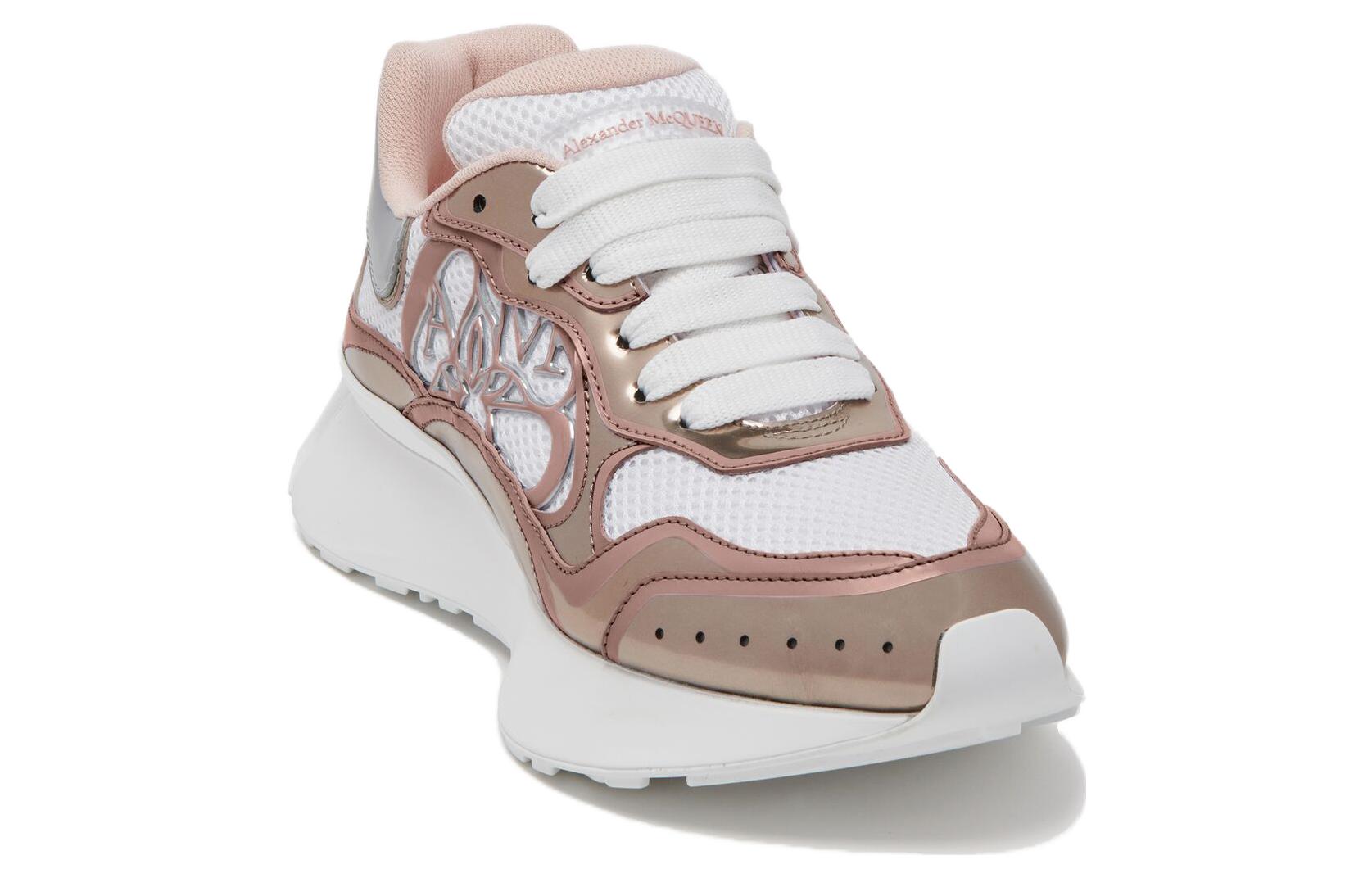 Order (W) アレキサンダー・マックイーン スプリントランナー 白ピンク 757485W4WN88724