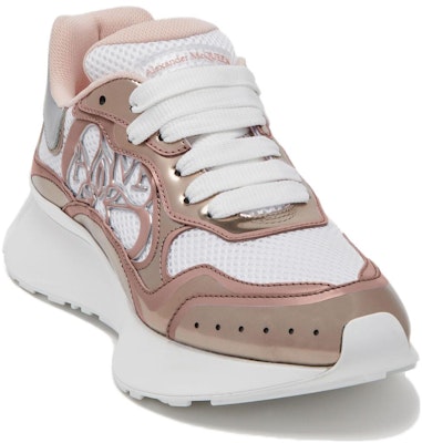 (Women) Alexander McQueen Sprint Runner 'White Pink' 757485W4WN88724 Order (Women) Alexander McQueen Sprint Runner 'White Pink' 757485W4WN88724