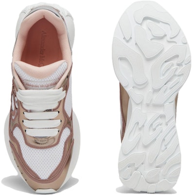 (Women) Alexander McQueen Sprint Runner 'White Pink' 757485W4WN88724 Shop (Women) Alexander McQueen Sprint Runner 'White Pink' 757485W4WN88724