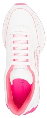 (Women) Alexander McQueen Sprint Runner 'White Bright Pink' 718361WIC9D8955 Shop (Women) Alexander McQueen Sprint Runner 'White Bright Pink' 718361WIC9D8955