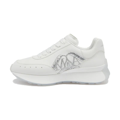 (W) Alexander McQueen Sprint RNNR 'White Silver'