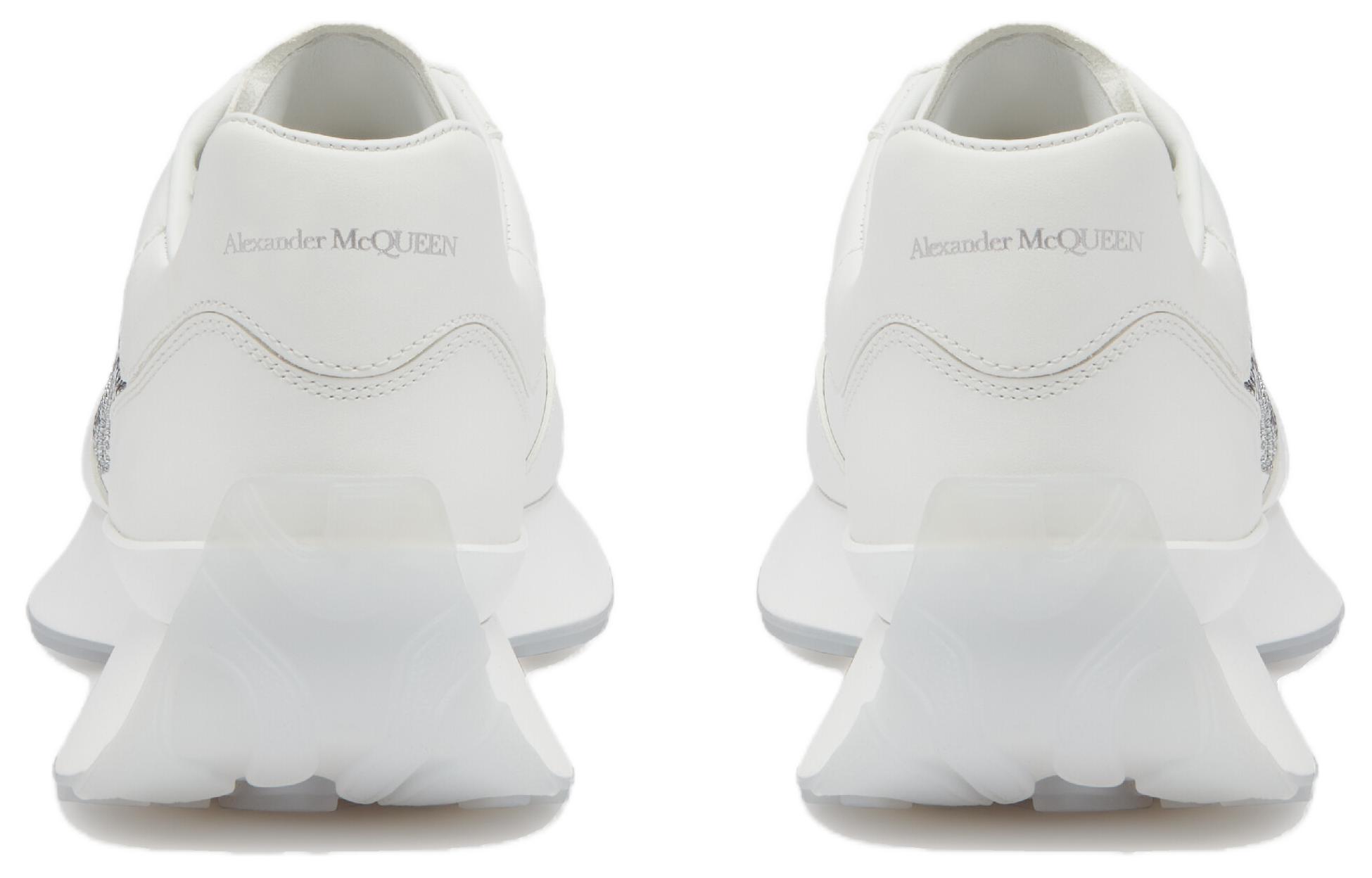 Shop (W) 알렉산더 맥퀸 스프린트 러너 '화이트 실버' 781502WIDNH9071