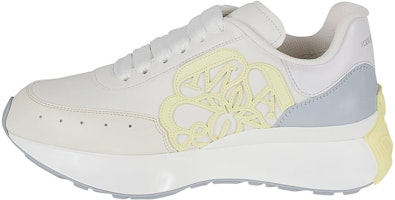 (Women) Alexander McQueen Sprint Runner 'White Yellow' 719166WIC9L8890 (Women) Alexander McQueen Sprint Runner 'White Yellow' 719166WIC9L8890