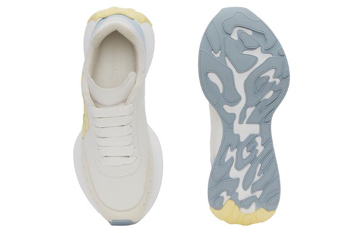 Purchase (W) Alexander McQueen Sprint Runner ''Bianco Giallo'' 719166WIC9L8890