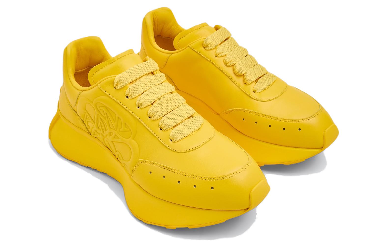 Lookbook (Women) Alexander McQueen Sprint Runner 'Yellow' 697070WIC967097