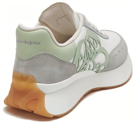 (W) Alexander McQueen Sprint Runner Abu 'Hijau' 719166WIDNB8722 Lookbook (W) Alexander McQueen Sprint Runner Abu 'Hijau' 719166WIDNB8722