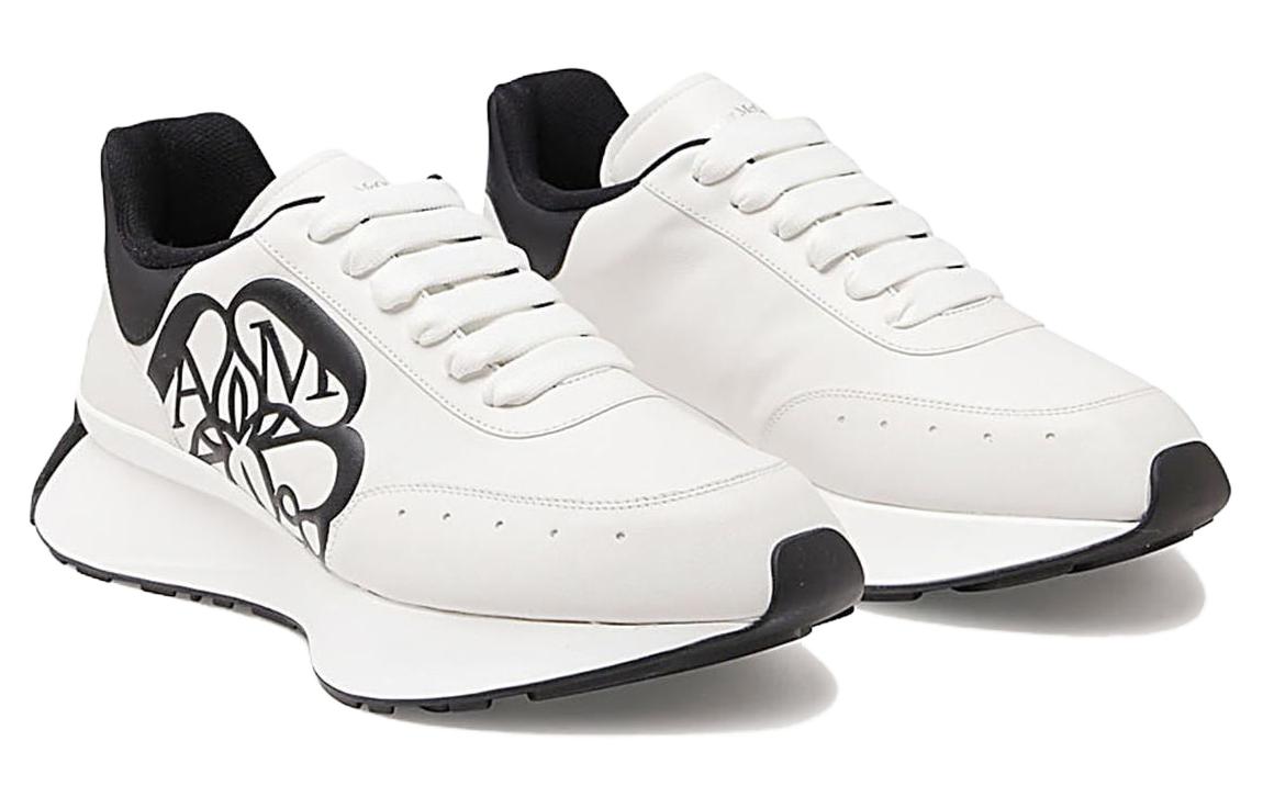 Lookbook (W) アレキサンダー・マックイーン スプリントランナー 白黒 691039WIC959061