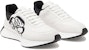 (W) Alexander McQueen Sprint Runner Sneakers Kulit 'Putih Hitam' 691039WIC959061