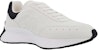 (W) Alexander McQueen Sprint Runner Sneakers 'Putih Hitam' 782630WIDN59061
