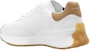 (W) Alexander McQueen Sprint Runner Sneakers 'Tan White' Lelaki 781503WIDNI8750