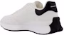 (W) Alexander McQueen Sprint Runner Sneakers 'Putih Hitam' 782630WIDN59061