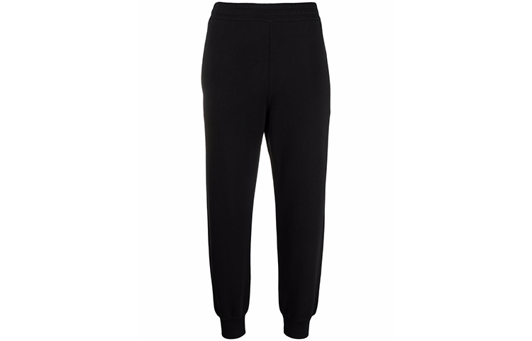 Order (Women) Alexander McQueen SS21 Logo Letter Women’s Knit Sweatpants Black. 658545-QZADI-0520