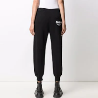 Purchase (W) Alexander McQueen SS21 標誌字母女款針織運動褲 黑色 658545-QZADI-0520