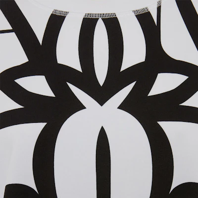 (W) Alexander McQueen SS21 白色字母印花長袖圓領衛衣 659990-QZADB-0900 Sizing (W) Alexander McQueen SS21 白色字母印花長袖圓領衛衣 659990-QZADB-0900