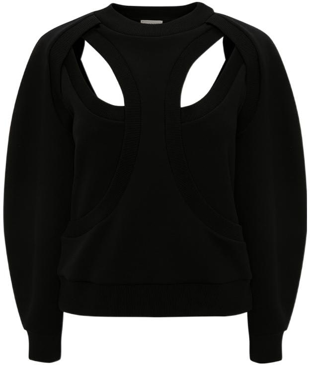 women-alexander-mc-queen-ss-22-black-solid-color-cutout-sweatshirt-685567-qlaa-81000