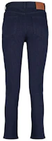 Lookbook (W) Alexander McQueen SS22 素面鈕扣牛仔褲 藍色 687117-QMABN-4116