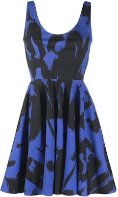 (Women) Alexander McQueen SS22 Color Block Sleeveless A-Line Dress Blue - Fashion 708998-QCAFL-4148 Buy (Women) Alexander McQueen SS22 Color Block Sleeveless A-Line Dress Blue - Fashion 708998-QCAFL-4148