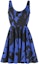 Order (Women) Alexander McQueen SS22 Color Block Sleeveless A-Line Dress Blue - Fashion 708998-QCAFL-4148