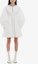 Lookbook (Women) Alexander McQueen SS22 Mini A-Line Long-Sleeve Dress Optical White 690265-QAAAY-9000