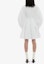 Shop (Women) Alexander McQueen SS22 Mini A-Line Long-Sleeve Dress Optical White 690265-QAAAY-9000