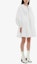 Purchase (Women) Alexander McQueen SS22 Mini A-Line Long-Sleeve Dress Optical White 690265-QAAAY-9000