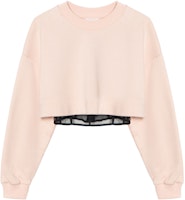 (Women) Alexander McQueen SS22 Nude Sweatshirt Casual Wear 702319-QLABG-9066 (Women) Alexander McQueen SS22 Nude Sweatshirt Casual Wear 702319-QLABG-9066