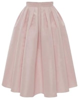(Women) Alexander McQueen SS23 High-Waisted Flared Skirt in Light Pink 684284-QEACM-5093 (Women) Alexander McQueen SS23 High-Waisted Flared Skirt in Light Pink 684284-QEACM-5093