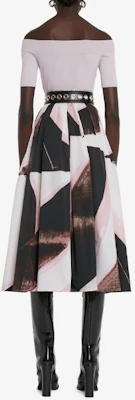 (W) Alexander McQueen SS23 針織露肩羅紋上衣 淺紫色 669510-Q1AV4-5093 Shop (W) Alexander McQueen SS23 針織露肩羅紋上衣 淺紫色 669510-Q1AV4-5093