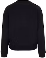 Lookbook (W) Alexander McQueen SS24 黑色長袖結飾細節運動衫 777196QLAC8-1000