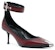 (W) Alexander McQueen Stiletto 'Punk Buckle Merah Marun' 709995WHU326088