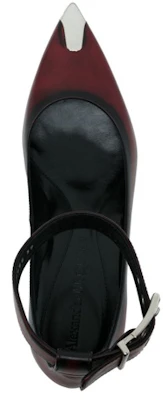 (W) Alexander McQueen Stiletto ''Punk Buckle Bordeaux'' 709995WHU326088 Shop (W) Alexander McQueen Stiletto ''Punk Buckle Bordeaux'' 709995WHU326088