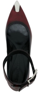 (Women) Alexander McQueen Stiletto 'Punk Buckle Maroon' 709995WHU326088 Shop (Women) Alexander McQueen Stiletto 'Punk Buckle Maroon' 709995WHU326088