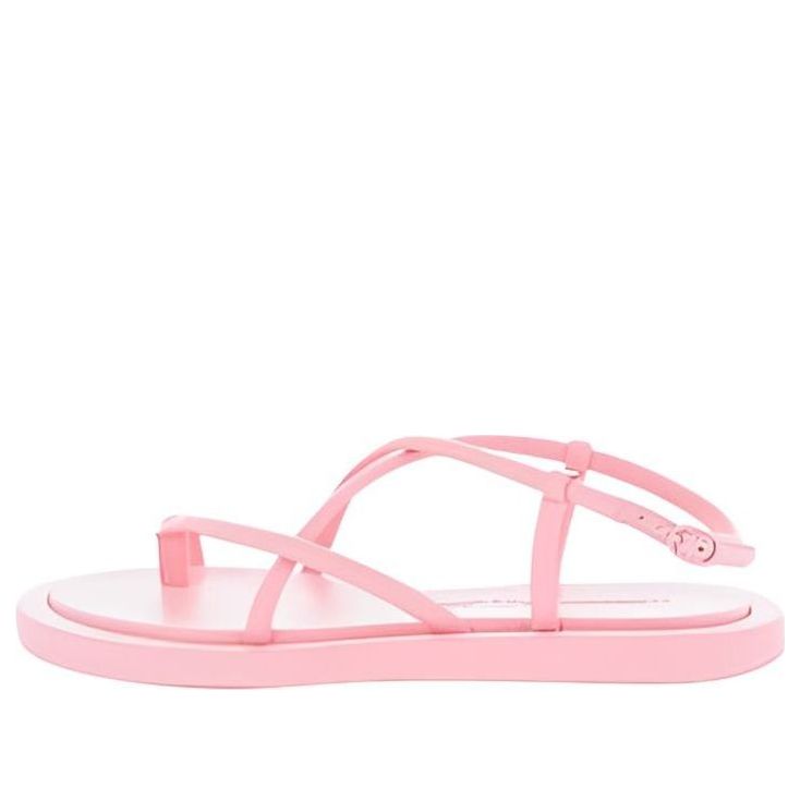 (Women) Alexander McQueen Strappy Flat Sandals 'Pastel Pink' 667373WHW265483