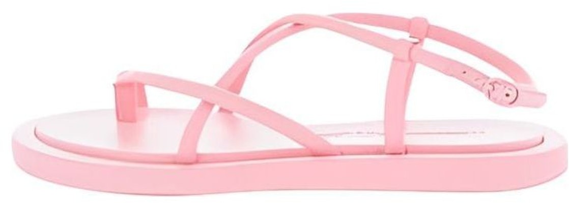 (Women) Alexander McQueen Strappy Flat Sandals 'Pastel Pink' 667373WHW265483 Buy (Women) Alexander McQueen Strappy Flat Sandals 'Pastel Pink' 667373WHW265483