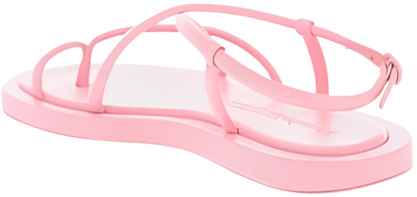 (Women) Alexander McQueen Strappy Flat Sandals 'Pastel Pink' 667373WHW265483 Order (Women) Alexander McQueen Strappy Flat Sandals 'Pastel Pink' 667373WHW265483