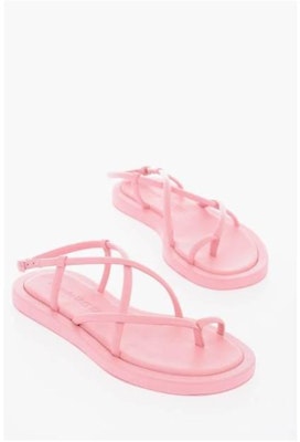 (W) Sandalias Planas Alexander McQueen con Tiras 'Rosa Pastel' 667373WHW265483 Lookbook (W) Sandalias Planas Alexander McQueen con Tiras 'Rosa Pastel' 667373WHW265483