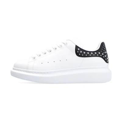 (W) Alexander McQueen Studded Oversized Sneakers 'White Black'