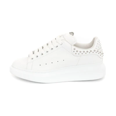 (W) Alexander McQueen Studded Oversized Sneakers 'White'