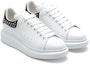 Order (W) Sneakers Alexander McQueen Studded 'Putih Hitam' Oversized 666406WHTQQ9089