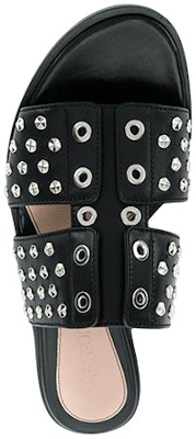 (W) 알렉산더 맥퀸 스터드 슬라이드 샌들 (블랙) 571691WHMUJ1081 Lookbook (W) 알렉산더 맥퀸 스터드 슬라이드 샌들 (블랙) 571691WHMUJ1081