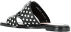 Shop (W) 알렉산더 맥퀸 스터드 슬라이드 샌들 (블랙) 571691WHMUJ1081