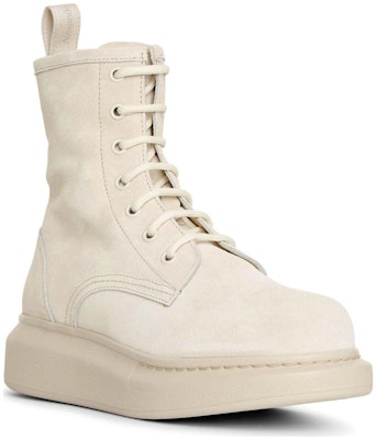 (Women) Alexander McQueen Hybrid Chelsea Boot Beige Suede 586394WHXK12222 Lookbook (Women) Alexander McQueen Hybrid Chelsea Boot Beige Suede 586394WHXK12222
