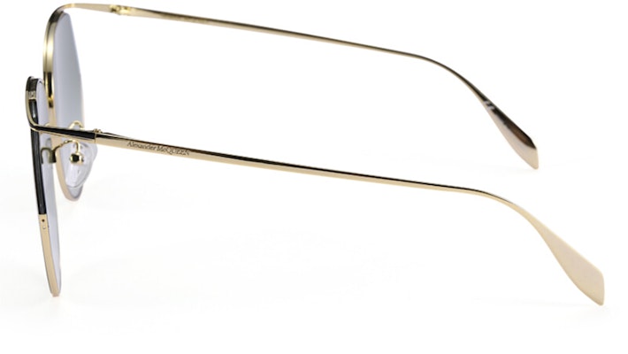 (W) Kacamata Alexander McQueen Lensa Hijau Bingkai Emas AM0255S-003 61 Details for (W) Kacamata Alexander McQueen Lensa Hijau Bingkai Emas AM0255S-003 61