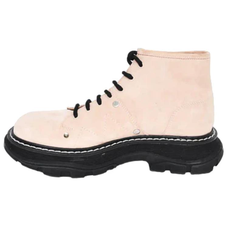 (Women) Alexander McQueen Tread Boots 'Beige Black' 595469WHZ281887
