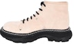 Buy (W) Alexander McQueen Tread Boots 'Beige Hitam' 595469WHZ281887